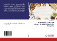 Abbildung von: Nutritional Status of Primary School Children in Haryana - LAP Lambert Academic Publishing