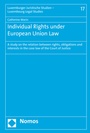 Cover: Individual Rights under European Union Law - Nomos