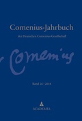 Cover: Comenius-Jahrbuch - academia