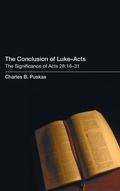 Cover: The Conclusion of Luke-Acts - Wipf & Stock Publishers
