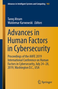 Abbildung von: Advances in Human Factors in Cybersecurity - Springer