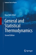 Cover: General and Statistical Thermodynamics - Springer