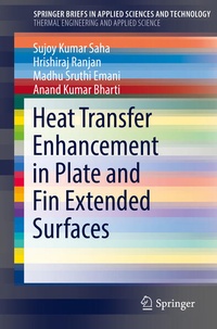 Enlarge image Cover: Heat Transfer Enhancement in Plate and Fin Extended Surfaces - Springer