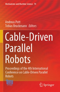 Enlarge image Cover: Cable-Driven Parallel Robots - Springer