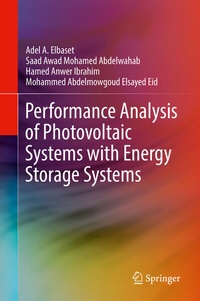 Enlarge image Cover: Performance Analysis of Photovoltaic Systems with Energy Storage Systems - Springer