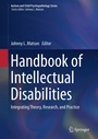 Cover: Handbook of Intellectual Disabilities - Springer