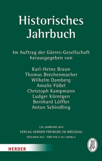 Abbildung von: Historisches Jahrbuch - Verlag Herder