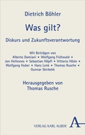 Cover: Was gilt? - Karl Alber Verlag