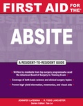 Cover: First Aid for the (R) ABSITE - McGraw-Hill Medical