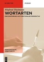 Cover: Wortarten - De Gruyter