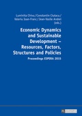 Cover: Economic Dynamics and Sustainable Development - Resources, Factors, Structures and Policies - Peter Lang Verlag