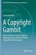 Cover: A Copyright Gambit - Springer