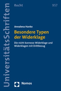 Abbildung von: Besondere Typen der Widerklage - Nomos