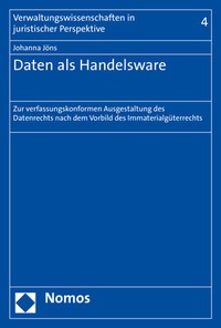 Abbildung von: Daten als Handelsware - Nomos