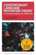 Cover: Contemporary Language Motivation Theory - Multilingual Matters