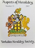 Cover: Journal of the Yorkshire Heraldry Society 2007 - Yorkshire Heraldry Society