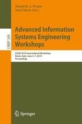 Bild: Advanced Information Systems Engineering Workshops - Springer