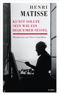 Cover: Kunst sollte sein wie ein bequemer Sessel - Kampa Verlag