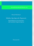 Cover: Subjekte, Sprachgewalt, Hegemonie - Harrassowitz Verlag