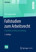 Cover: Fallstudien zum Arbeitsrecht - Springer Gabler