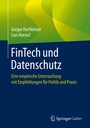 Cover: FinTech und Datenschutz - Springer Gabler