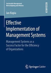 Abbildung von: Effective Implementation of Management Systems - Springer Gabler
