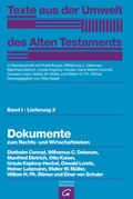 Cover: Dokumente zum Rechts- und Wirtschaftsleben - G&uuml;tersloher Verlagshaus
