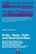 Cover: Grab-, Sarg-, Votiv- und Bauinschriften - G&uuml;tersloher Verlagshaus