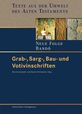 Cover: Grab-, Sarg-, Bau- und Votivinschriften - G&uuml;tersloher Verlagshaus