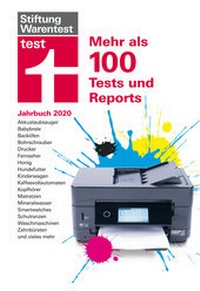 Abbildung von: test Jahrbuch 2020 - Stiftung Warentest