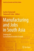Cover: Manufacturing and Jobs in South Asia - Springer