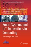 Cover: Smart Systems and IoT: Innovations in Computing - Springer