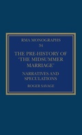 Cover: The Pre-history of 'The Midsummer Marriage' - Routledge