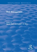 Cover: Risk Management, 2 Volume Set - Routledge