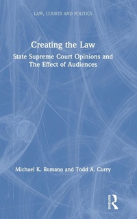 Bild: Creating the Law - Routledge
