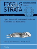 Cover: Papers from the 6th International Conference on Trilobites and their Relatives - Wiley