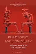 Cover: Philosophy and Community - Bloomsbury Academic