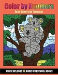 Cover: Best Books for Toddlers (Color By Number - Animals) - Kindergarten Workbooks