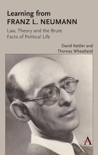Enlarge image Cover: Learning from Franz L. Neumann - Anthem Press