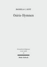Abbildung von: Osiris-Hymnen - Mohr Siebeck