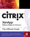 Cover: Citrix XenApp Platinum Edition for Windows: The Official Guide - Osborne/McGraw-Hill