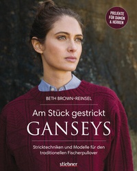 Abbildung von: Am Stück gestrickt: Ganseys - Stiebner