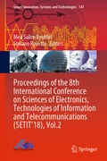 Cover: Proceedings of the 8th International Conference on Sciences of Electronics, Technologies of Information and Telecommunications (SETIT'18), Vol.2 - Springer