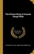 Cover: The Private Diary of Ananda Ranga Pillai - Wentworth Press
