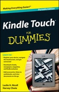 Cover: Kindle Touch For Dummies Portable Edition - Wiley