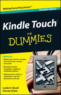 Enlarge image Cover: Kindle Touch For Dummies Portable Edition - Wiley
