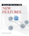 Cover: Microsoft SQL Server 2008 New Features - Osborne/McGraw-Hill