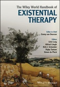 Cover: The Wiley World Handbook of Existential Therapy - Wiley