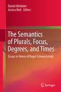 Cover: The Semantics of Plurals, Focus, Degrees, and Times - Springer