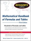 Cover: Schaum's Outline of Mathematical Handbook of Formulas and Tables, 3ed - McGraw-Hill Professional
